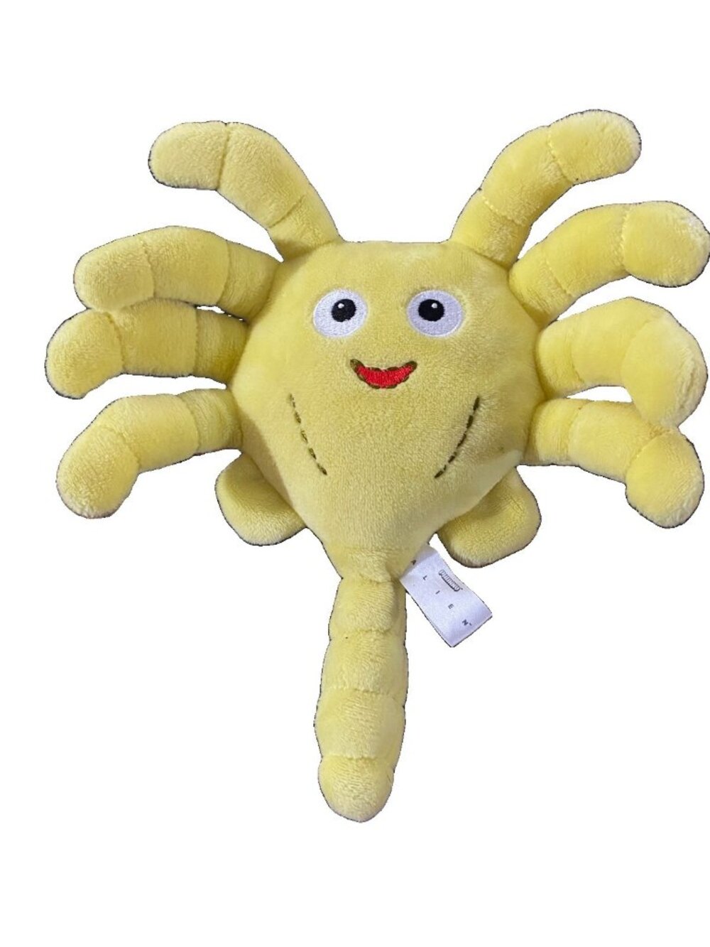 Phunny Alien Plush 7" Yellow Kidrobot Facehugger